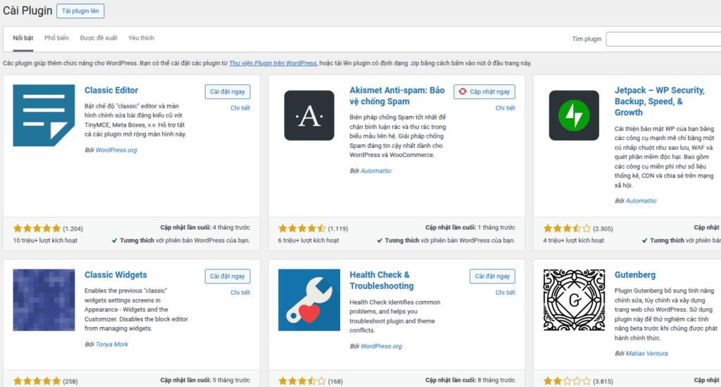 Kho Plugin wordpress vô đối, phải nói là nhiều nhất thế giới, không một nền tảng cms nào có thể so sánh Kho Plugin wordpress vô đối, phải nói là nhiều nhất thế giới, không một nền tảng cms nào có thể so sánh